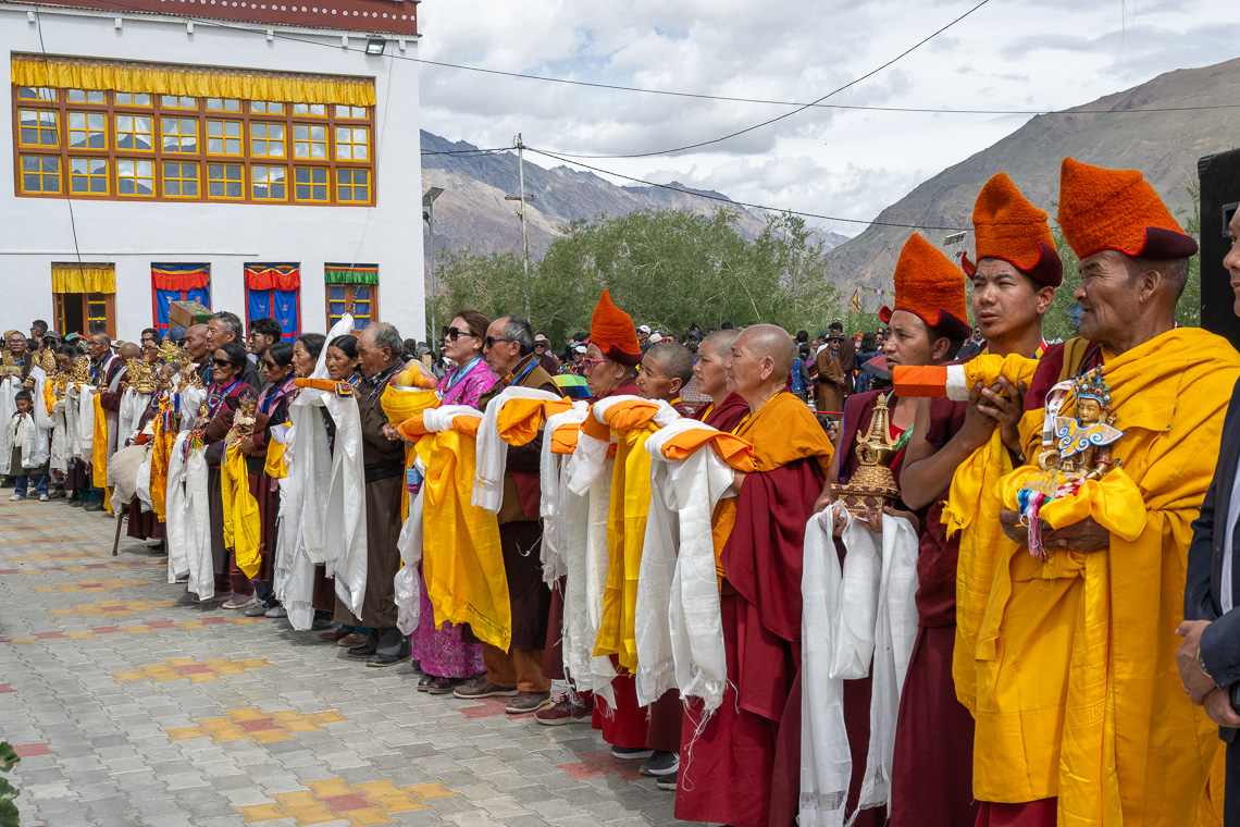 tibetdotcom's tweet image. 西藏精神領袖第十四世達賴喇嘛尊者於今天( 7 月 23 日)上午,在印度拉達克藏斯卡地區的帕頓鎮時輪法會場,出席了由藏斯卡佛教協會和寺院協會,以及喀夏寺夏季辯經大法會籌委會共同舉辦的長壽法會.... 2025 年 7 月 23 日 攝影|Tenzin Choejor & Ven. Zamling Norbu|達賴喇嘛尊者辦公室