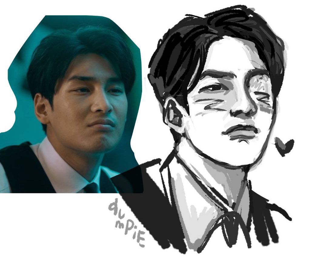 Dump1e_1's tweet image. I hope they look at least a little bit similar🤏🤏  #KinnPorsche #lacorn #mileapo