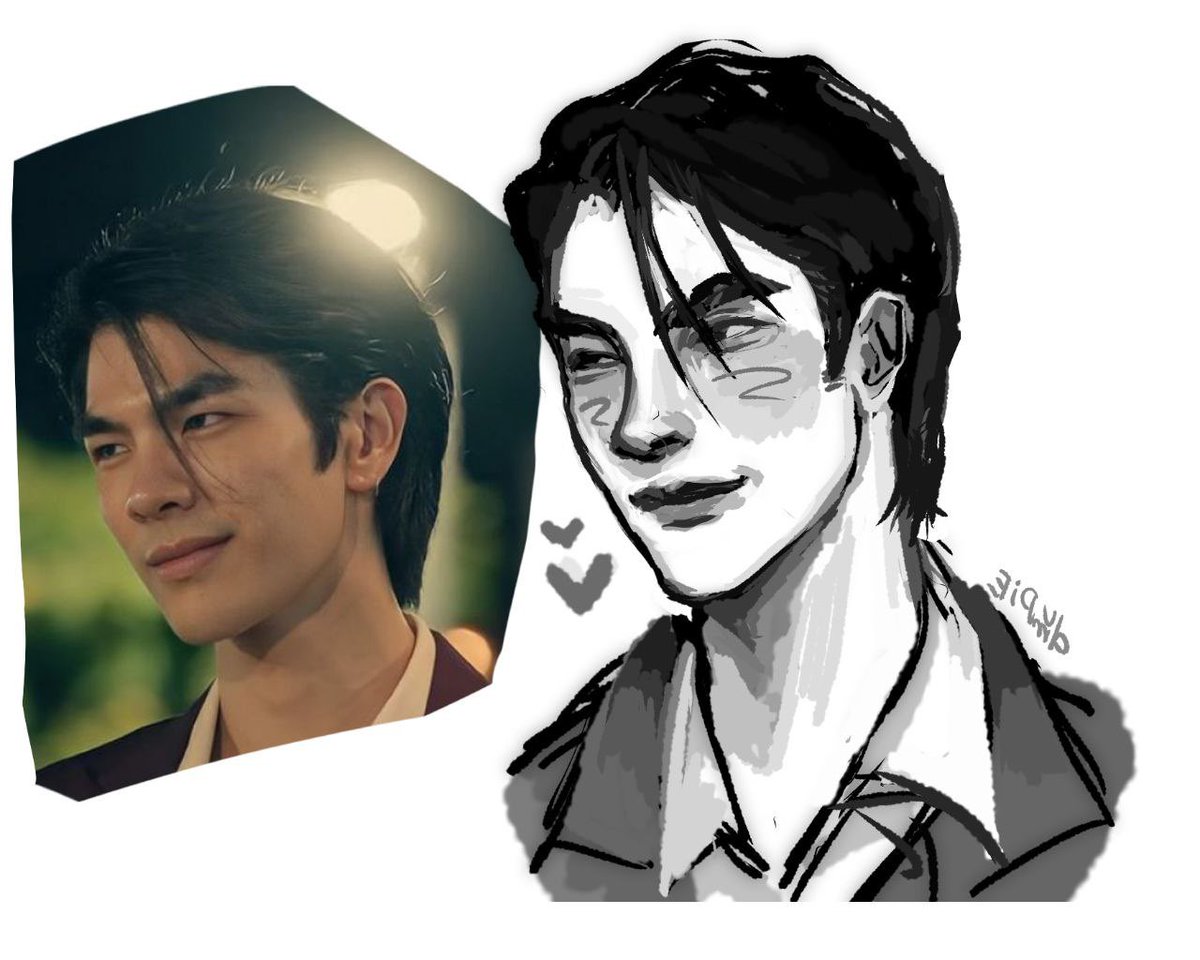 Dump1e_1's tweet image. I hope they look at least a little bit similar🤏🤏  #KinnPorsche #lacorn #mileapo