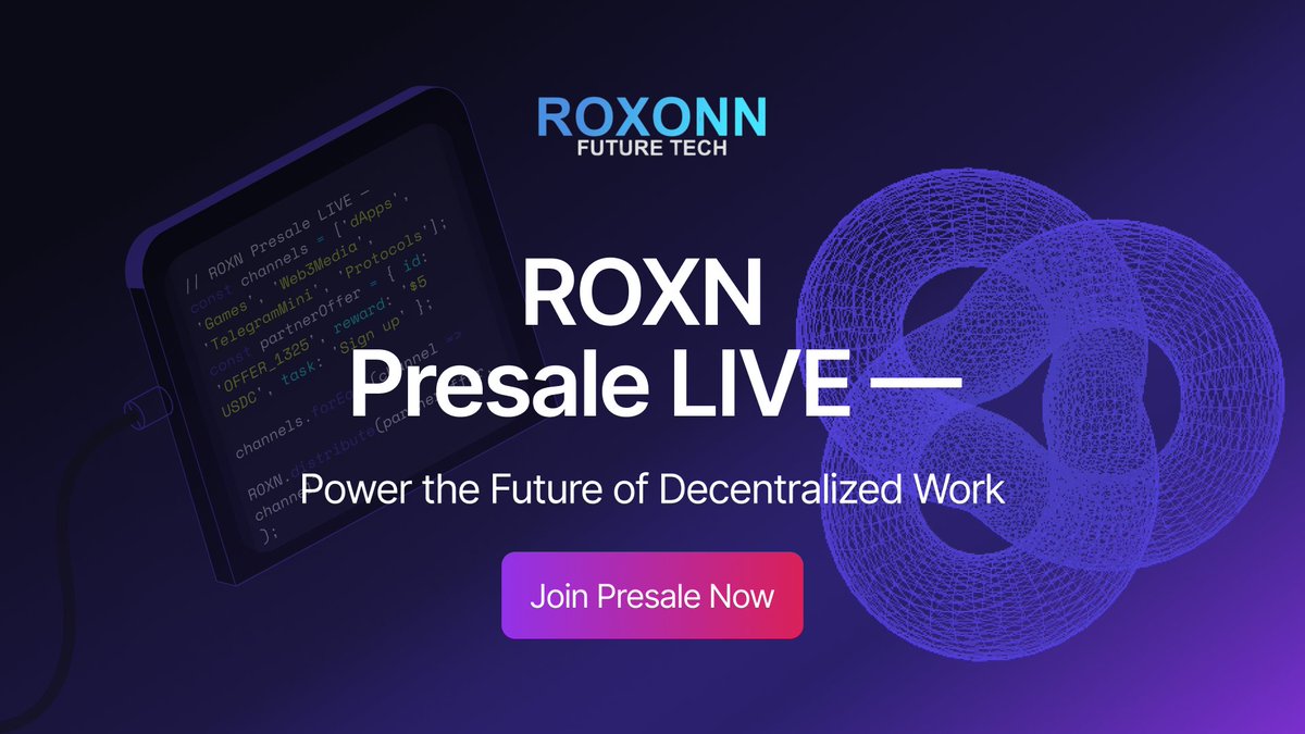 RoxonnEcosystem's tweet image. 🔥Crypto presales are heating up! Check out these fast-risers:
• Little Pepe (LILPEPE): Meme coin Layer‑2, $8.8M raised in six stages – sold out stage 6 a month ahead of schedule
• Snorter Bot (SNORT): $1.5M in presale as BTC keeps pumping
Roxonn is next — bringing real…