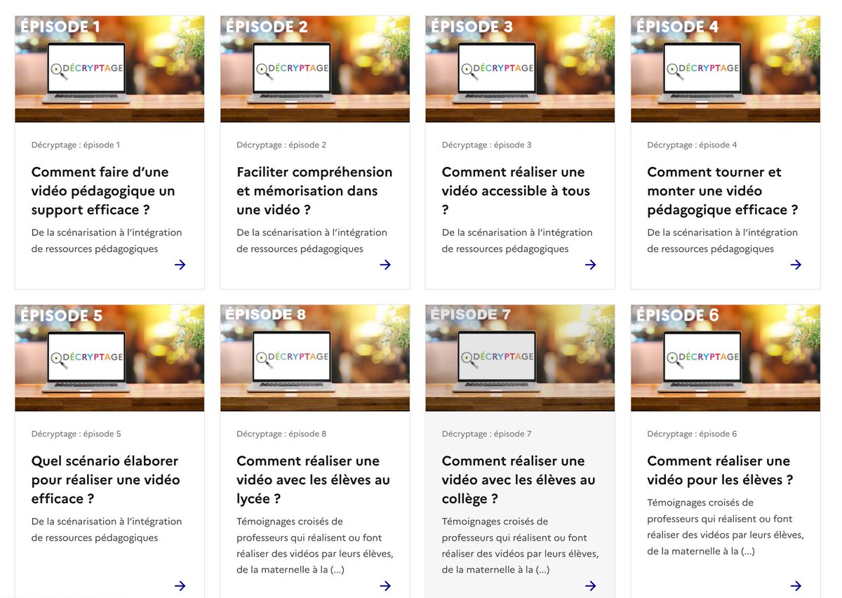 sophiaefrance's tweet image. [Vidéo 🎥] La série décryptage de @DANEVersailles propose d’analyser les processus à l’œuvre dans la scénarisation, la médiatisation et l’intégration de ressources #pédagogiques à des fins d’#apprentissage, avec le #numérique. 
…e-versailles.region-academique-idf.fr/spip.php?rubri…