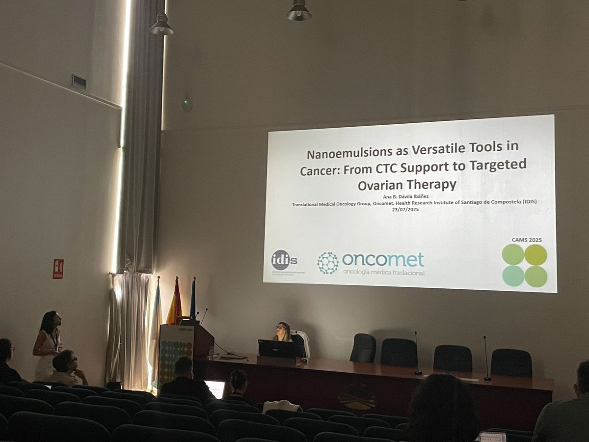 idis_research's tweet image. Esta semana, las investigadoras del @oncomet_ Antía Cabezas, Ana Belén Dávila y Laura Fuentes, PhD del grupo, han participado en el Cellular Aging and Metabolism Symposium 2025 🙌