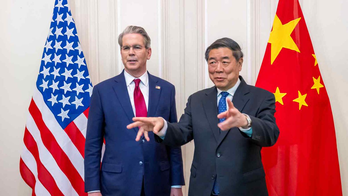 🚨 BREAKING : "Negoziazioni con la Cina: Bessent annuncia progressi e apertura a discussioni più ampie"