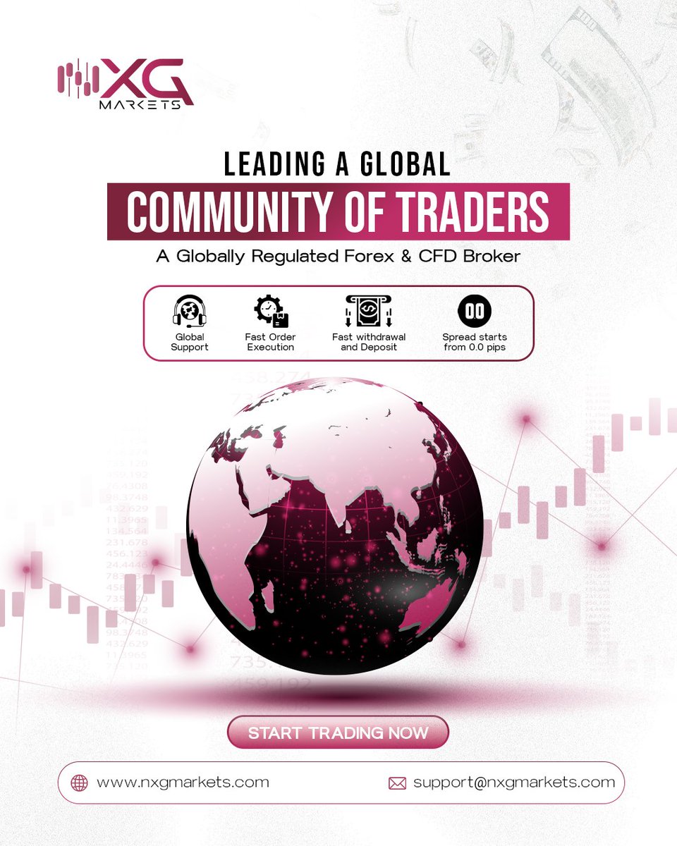 nxg_markets's tweet image. Why Traders Are Choosing NXG Markets Globally 💁‍♀️

In today’s fast-moving financial markets, speed, security, and transparency are key.

Start Trading Smarter. Join NXG Today

@nxg_markets 
.
#NXGMarkets #GlobalTradingCommunity #ZeroSpreadTrading
#TradeGlobal #FXBroker