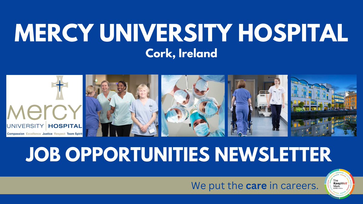 DeeORiordan8's tweet image. 🆕 Stay up to date with the latest career opportunities at @Mercycork! 

Check out our latest edition: linkedin.com/pulse/check-ou…

#hsejobs #CNM #NMBI #EmergencyConsultant #Microbiologist #ClericalOfficer #Pharmacist #ColorectalCNS #OncologyNurse