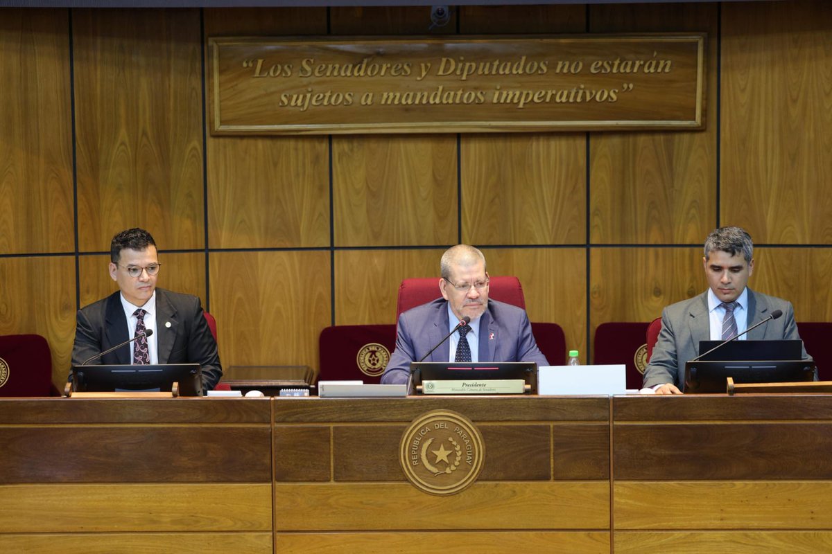Juan Eudes Afara (@juanafara) on Twitter photo Iniciando la jornada legislativa participando de la Reunión de la Comisión de <a href="/rreesenadopy/">Comisión de Relaciones Exteriores y A. I-Senado PY</a>
Hoy recibimos a los candidatos a Embajadores del Paraguay propuestos por el Ejecutivo para Perú y Ecuador, Embajador Octavio Ferreira y Embajador Roberto Benítez, respectivamente. Iniciando la jornada legislativa participando de la Reunión de la Comisión de <a href="/rreesenadopy/">Comisión de Relaciones Exteriores y A. I-Senado PY</a>
Hoy recibimos a los candidatos a Embajadores del Paraguay propuestos por el Ejecutivo para Perú y Ecuador, Embajador Octavio Ferreira y Embajador Roberto Benítez, respectivamente.