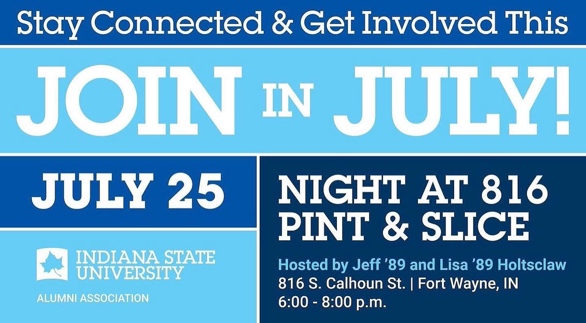Sign up today at the link provided. We are two days away from this big JOIN IN JULY event. Any questions, please reach out to Nicole at 812-237-6140. 

host.nxt.blackbaud.com/registration-f…