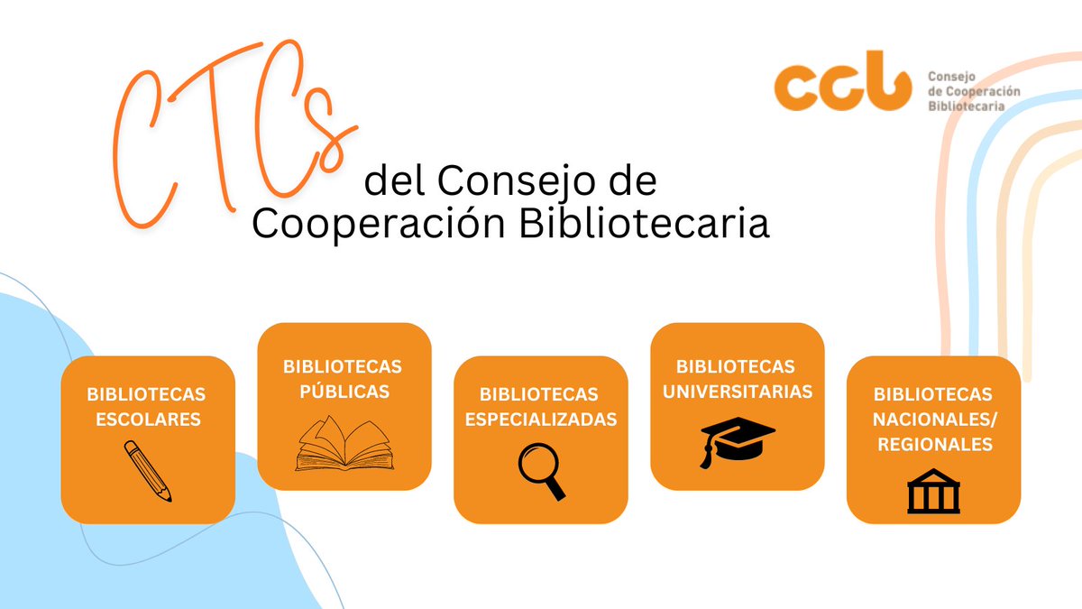 CCBiblio's tweet image. ¿Qué son las Comisiones Técnicas Cooperación del #CCB? ¿Cómo se organizan? ¿Qué objetivos tienen?
Conoce como funcionan a través de las entrevistas a sus presidentes, publicadas en la web del Consejo.
#ConoceCCB
👇
ccbiblio.es/category/entre…