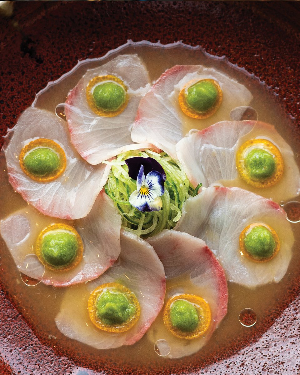Hamachi Tataki - vibrant flavors of summer in every bite 🥢
هاماتشي تاتاكي
شرائح رفيعة من اليلو تيل الياباني تقدم مع صوص اليوزو بونزو الحامض، الشيشيتو، الكمكوات المخلل
والترفل
#tokyo_restaurant  #sushi #Japanese_food  #Riyadh_restaurant #Jeddah_restaurant
