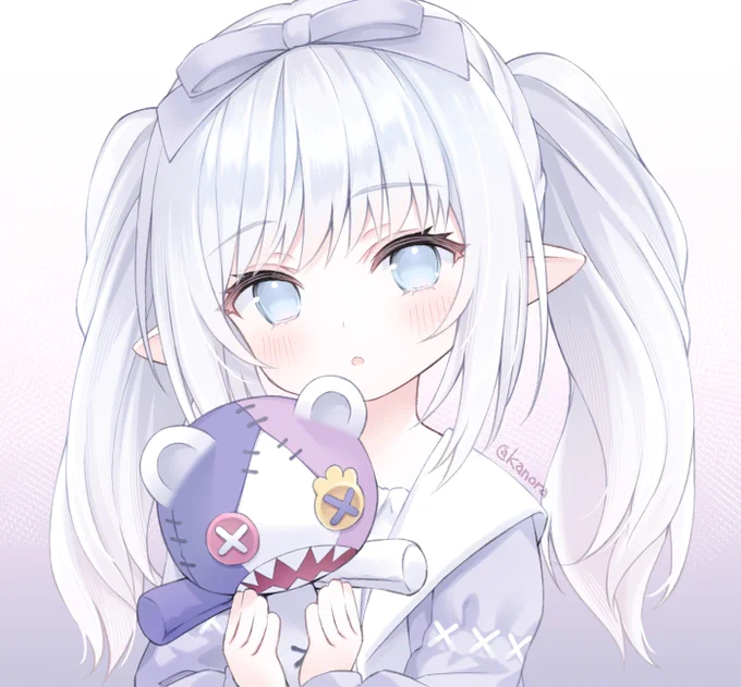 たしかリムサで偶然見かけたララフェルちゃん、です #みなさん3年前の今頃はどんな絵描いてましたか
