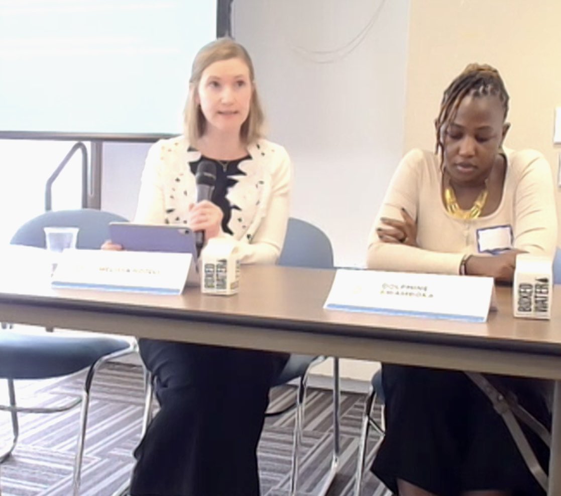 KAICIID's tweet image. 🕊️ At the 2025 Kofi Annan Faith Briefings, held during the UN’s 80th anniversary, #KAICIID_International_Fellows Alumni Melissa Nozell highlighted the role of interfaith #dialogue, #youth engagement, and grassroots inclusion in advancing #SDG16.
📌 “Sustainable peace is already…