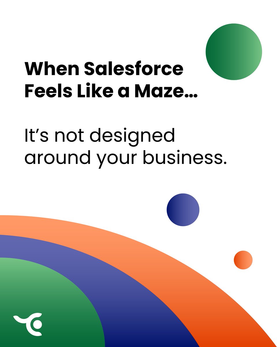 TriColorInitia's tweet image. Salesforce isn’t working for you?
It’s time to rebuild — not repair.
#SmartCRM #SalesforceArchitecture #AutomationStrategy #TricolorInitiatives #B2B
