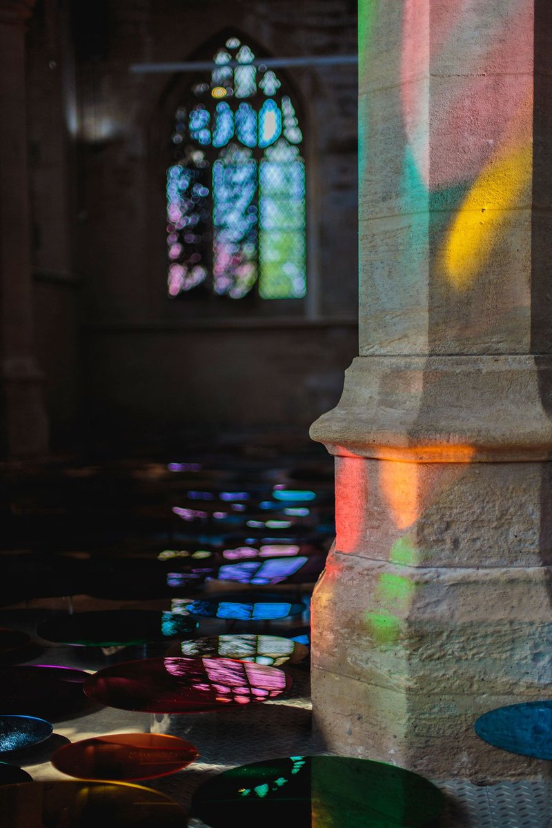HENI's tweet image. 🖼️ Liz West, ‘Our Colour Reflection’, 2016-2020.
#HENI #Art #LizWest #Installation #Sculpture #StainedGlass