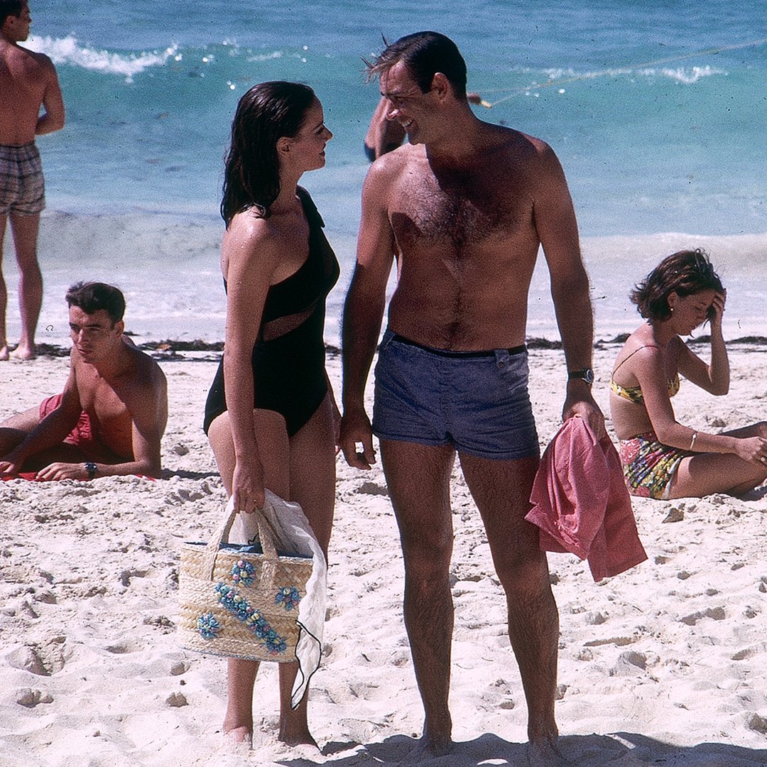 007's tweet image. Serving up some sun-soaked, sea-drenched THUNDERBALL moments to put you in the holiday mood.