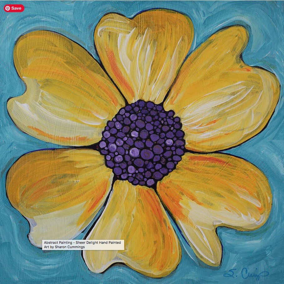 Sheer Delight:  fineartamerica.com/featured/sheer… #yellow #flowers #flower #flowergirl #sunflower #sunflowers #floral #floralprint #art #artwork #buyintoart #SharonCummingsArt