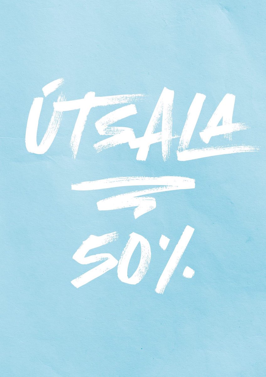 Yfir 800 vörunúmer nú á -50% afslætti í Húrra Reykjavík. Mæli með að gera góð kaup.

hurra.is/products?secti…