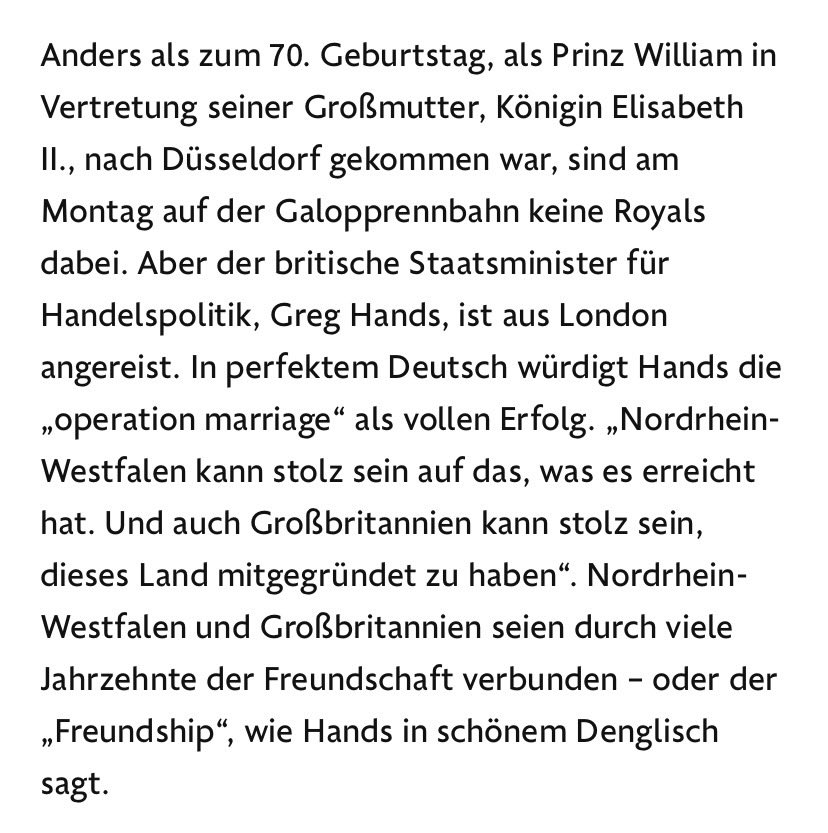 GregHands's tweet image. Good to be back in Düsseldorf! 🇩🇪
Last time I was here was in August 2021 to represent the UK 🇬🇧 at the 75 years celebration of North Rhine Westphalia with Angela Merkel, @ArminLaschet, President Nanu of Ghana 🇬🇭 and @jillgallard!