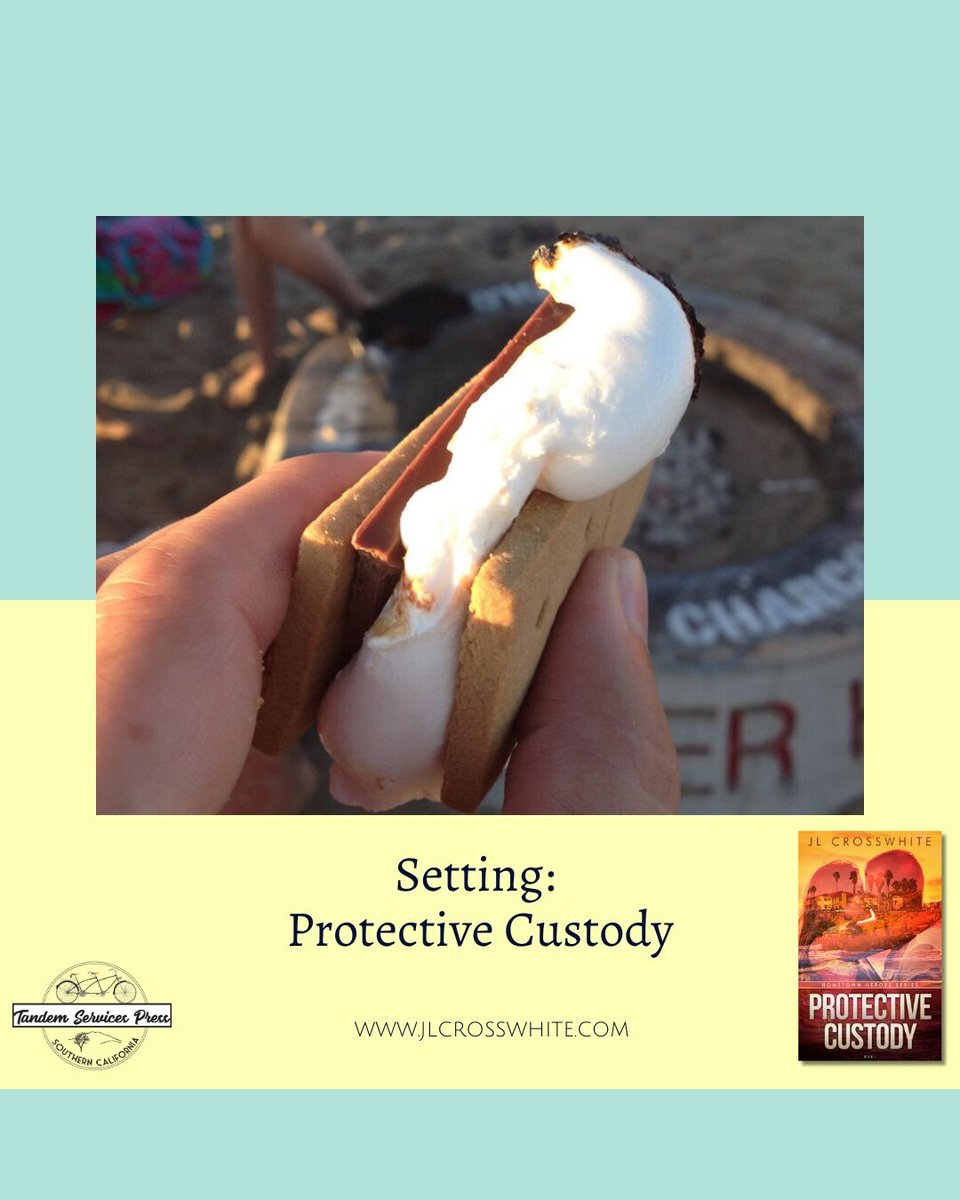 It’s fun setting books in locations that I also enjoy. It makes for fabulous research trips. And bonfires on the beach are a special treat that I made sure to include for my characters. Don’t forget the s’mores! 

jlcrosswhite.com/books/protecti…