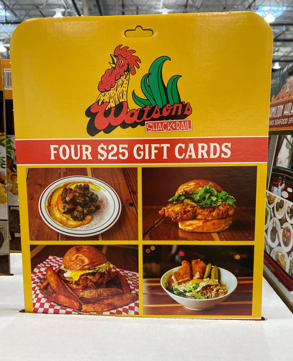 Costco peeps...have you seen our gift cards? $75 gets you $100! Find them at the Champaign Costco.