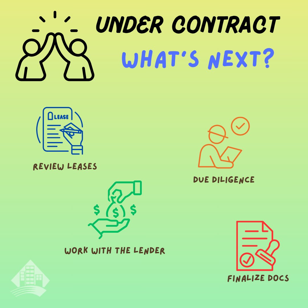 BCCommercial's tweet image. Congrats—you’ve got a deal in place! Now it’s time for due diligence:
📄 Review leases + estoppels
🛠️ Order inspections, reports, appraisal
🏦 Coordinate with lender
📑 Finalize title, insurance, legal docs
Protect your investment!
#CRE #beilercampbellcommercial #Philly #CREi
