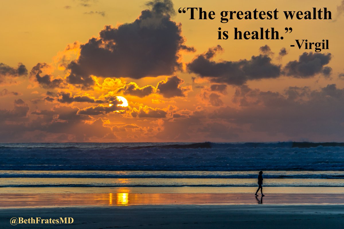 BethFratesMD's tweet image. The greatest wealth is _________.
#quote #WellnessWednesday #Health #healthcare #life