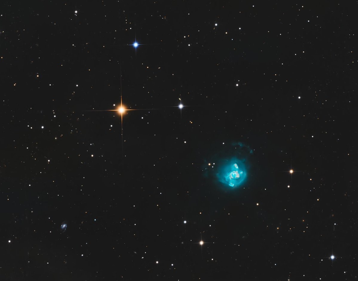 AstroBin_com's tweet image. AstroBin's Image of the Day: "NGC 6210 - The Turtle Nebula and its shell" by Icarulus
astrobin.com/8gsu7o/
#astrophotography
