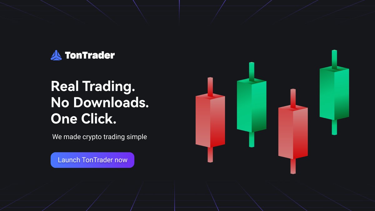 Most platforms teach theory. TonTrader teaches by doing. 👍

From your first lesson to your first trade, it all happens in one place - Telegram.

Designed for speed, built for real progress.

Explore it here: t.me/TonTraderCrypt…
