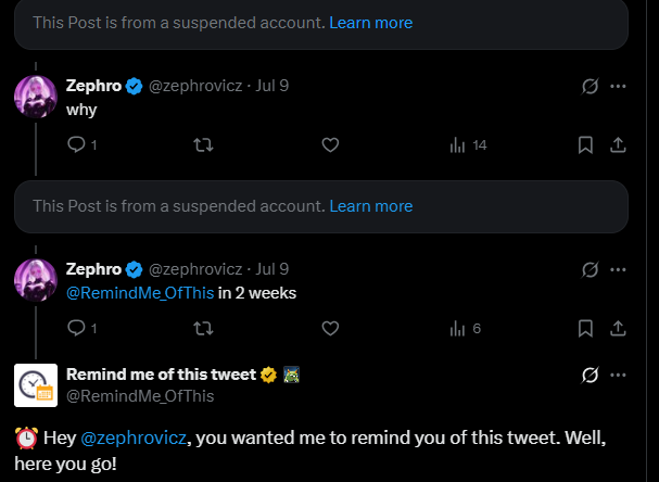 zephrovicz's tweet image. I should make a screenshot for these reminders.
But I feel like I won this argument.
