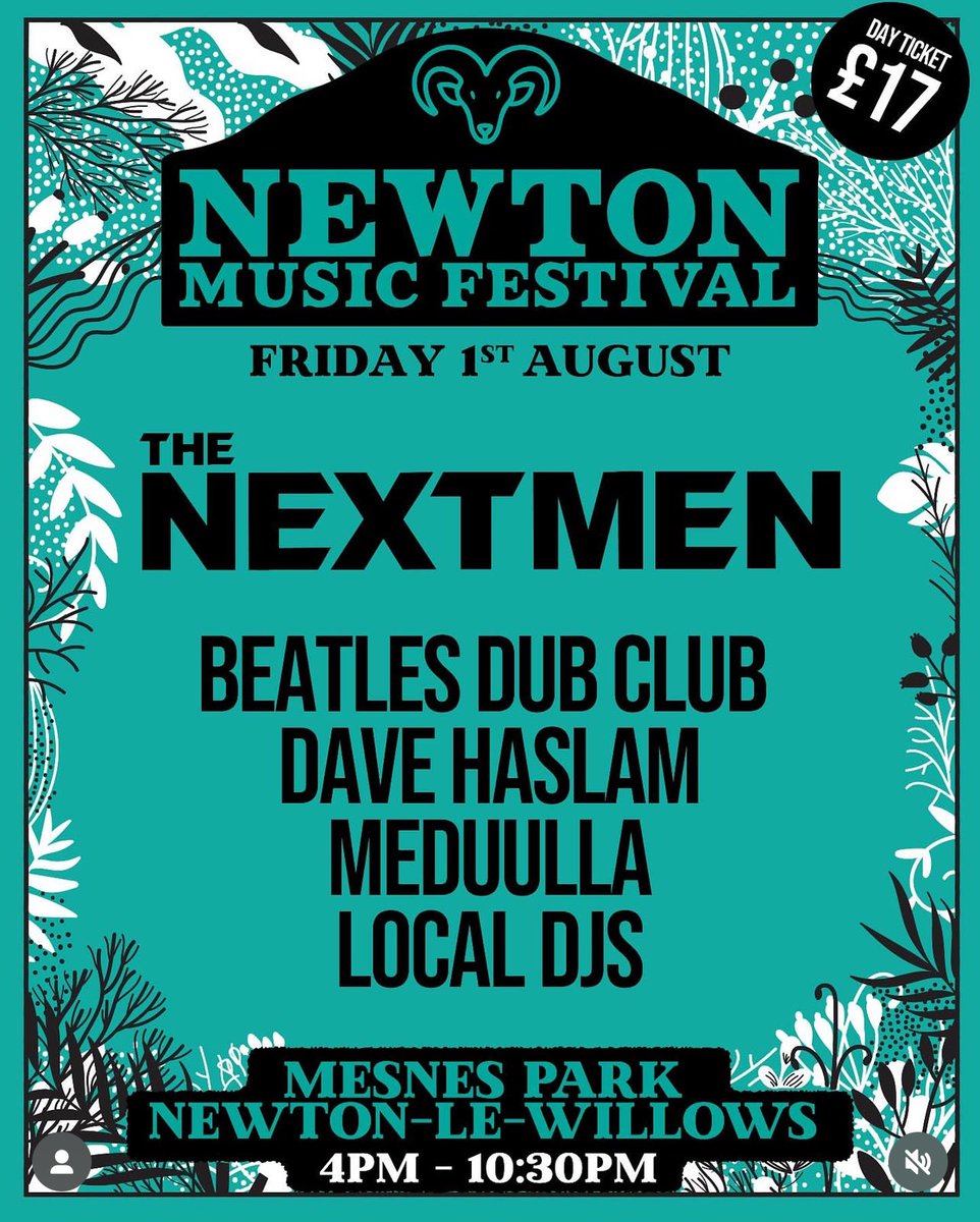 Mr_Dave_Haslam's tweet image. Day One of the Newton le Willows Music Festival on Friday 1st August
