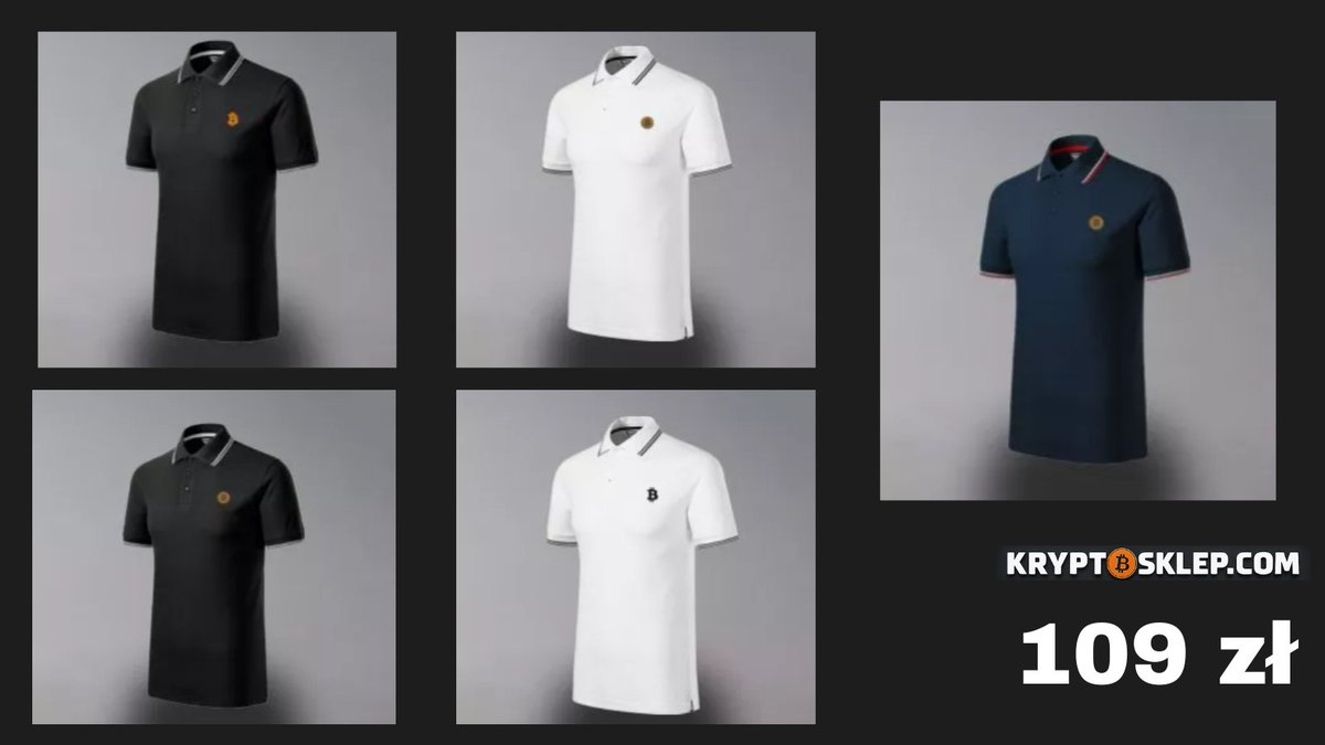 hodl_shop's tweet photo. Polo Premium – bestseller KryptoSklepu!
Świetna jakość, dobra cena i ostatnie sztuki w magazynie.
A oprócz kolekcji Premium znajdziesz też inne polówki z naszej oferty.
➡️ https://t.co/U86DvWamcI
#KryptoSklep #CryptoWear #PoloPremium https://t.co/6y2US8cnWn