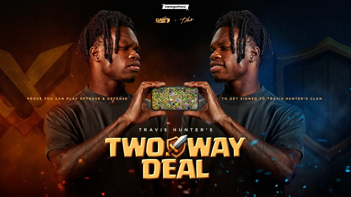 GamingonPhone's tweet image. . @ClashofClans of Clans collabs with NFL Star Travis Hunter, offering players 2 million Gems and a chance to join his Clan.
This isn’t just about gems. The Jacksonville Jaguars star is also picking players to join his in-game clan.
🔗gamingonphone.com/news/clash-of-…
