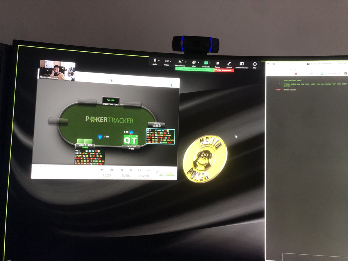 Manu Bardón (@manuverd0n) on Twitter photo Hoy en <a href="/mentopoker/">Mentopoker Escuela de Poker 🔴</a> revisión de manos de alumnos con el filtro: VPIP=TRUE +11bbs pot 🤓🤓 Hoy en <a href="/mentopoker/">Mentopoker Escuela de Poker 🔴</a> revisión de manos de alumnos con el filtro: VPIP=TRUE +11bbs pot 🤓🤓