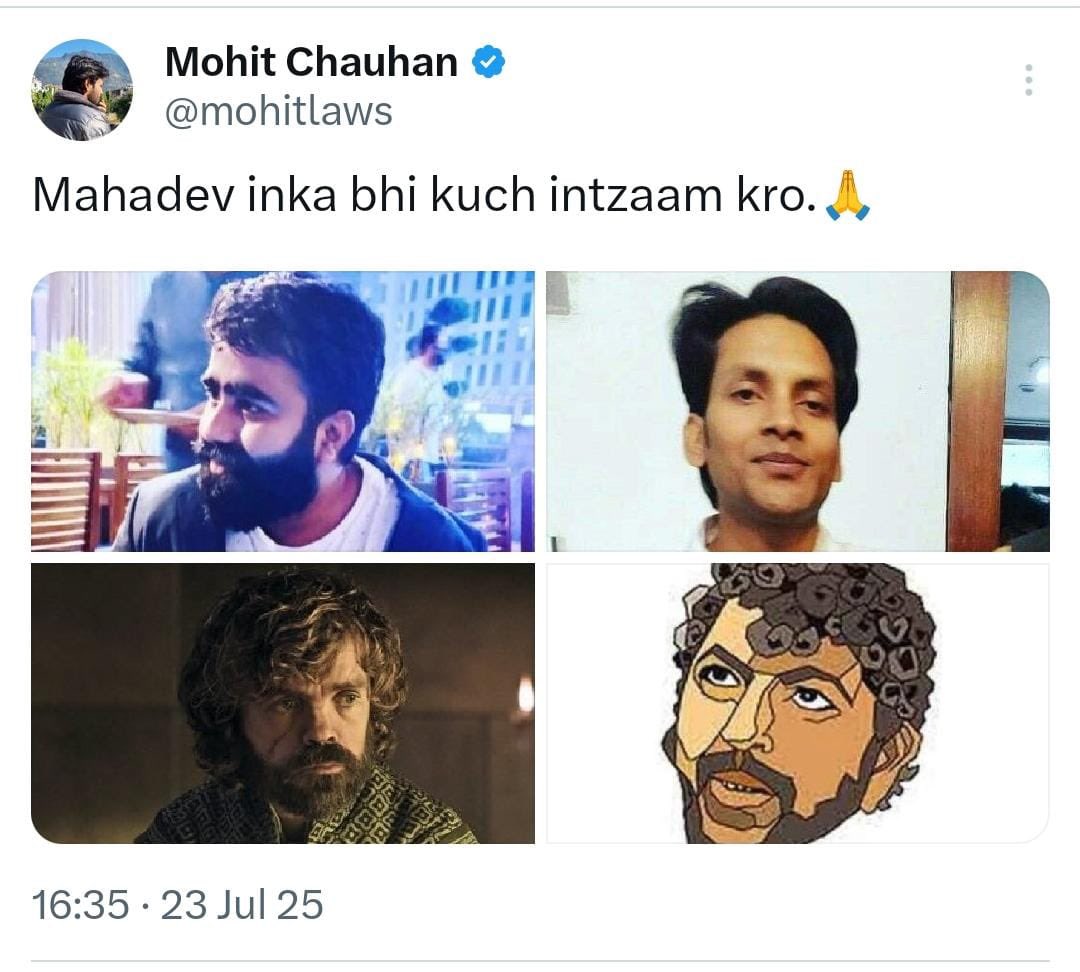NamitaBalyan's tweet image. Even this Pakistani J*hadi knows only Hindu gods can do wonders.
No faith in their own useless God?🤲🏻