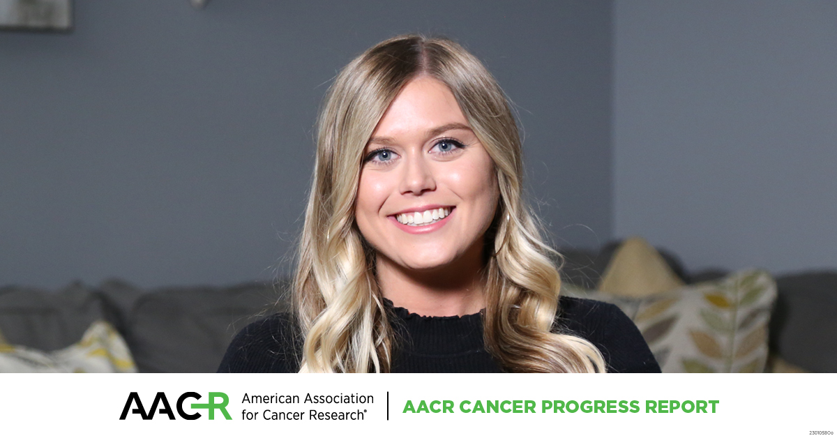 AACR's tweet image. Alexis Browning was devastated to learn she had alveolar soft part sarcoma (ASPS), a rare cancer with few treatment options. However, a clinical trial of an immunotherapeutic gave her real hope. Learn more during Sarcoma and Bone Cancer Awareness Month. brnw.ch/21wUmq7