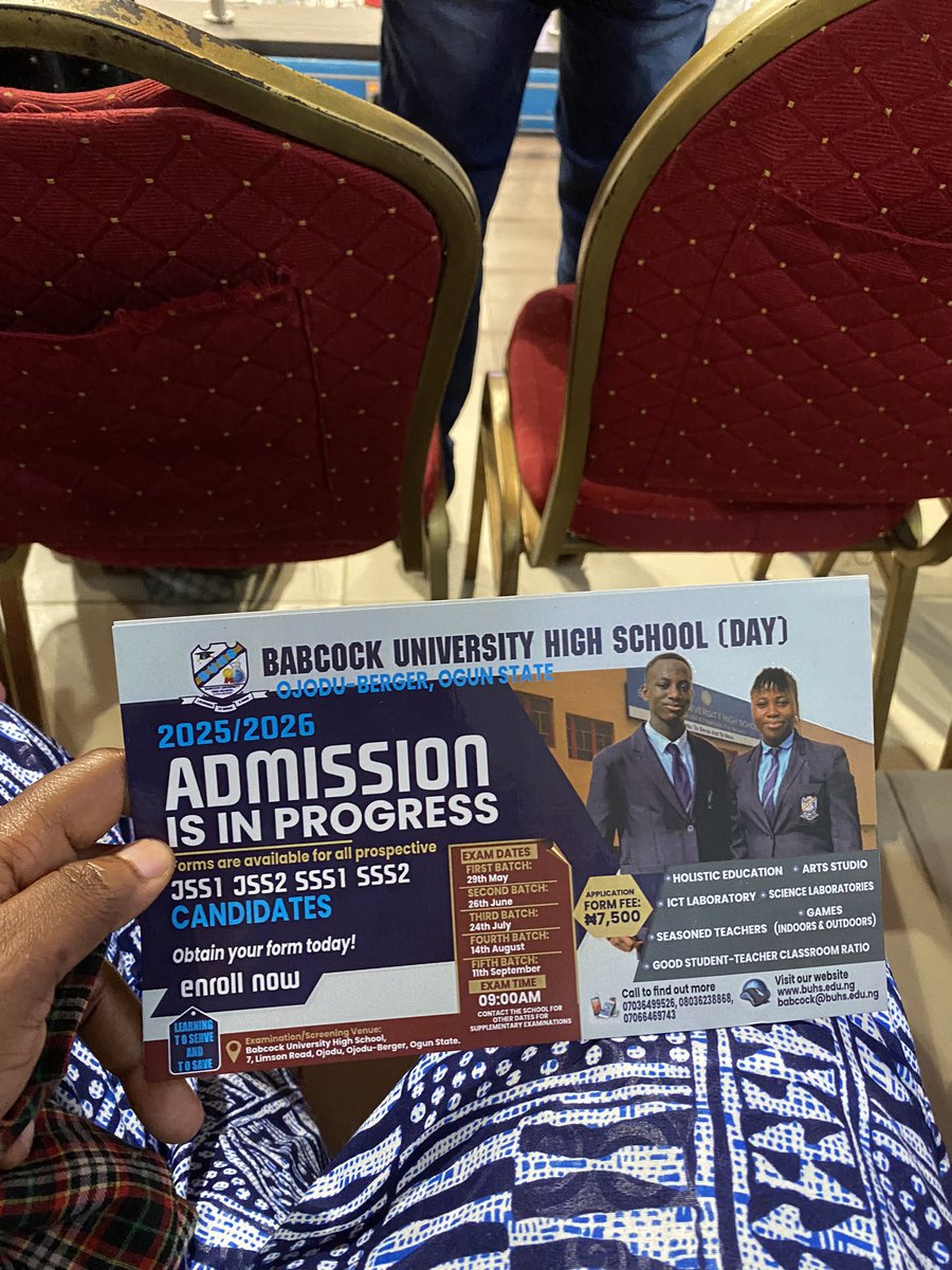 Irebamiolakanm1's tweet image. Tofunmi primary school is a Redeemed Christian church owned, now I’m considering a deeper life, Babcock or Living faith secondary school for her. Babcock and Caleb are closer though.