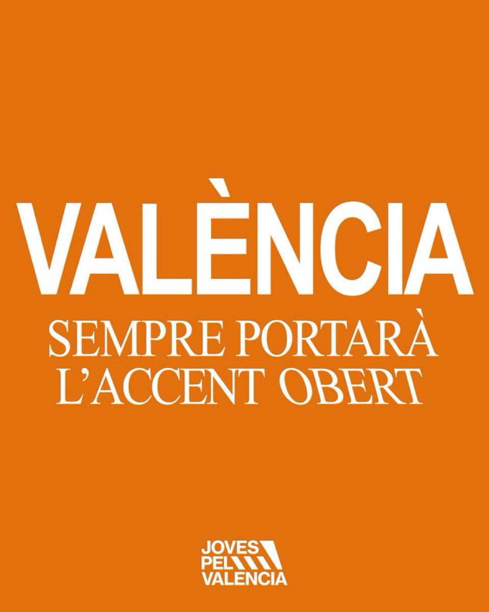 JovesXValencia's tweet image. Ahir “Alicante”, hui “Valencia”. Una passa més en la castellanització i la substitució lingüística del País Valencià.
Persistim i resistim, perquè «tota política que no fem nosaltres, serà feta contra nosaltres».