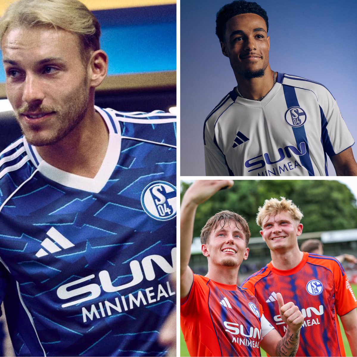 FCSchalke04BR's tweet image. 💙🤍🧡 Qual seu uniforme favorito pra temporada?
Titular, reserva ou alternativo?👇🏻
