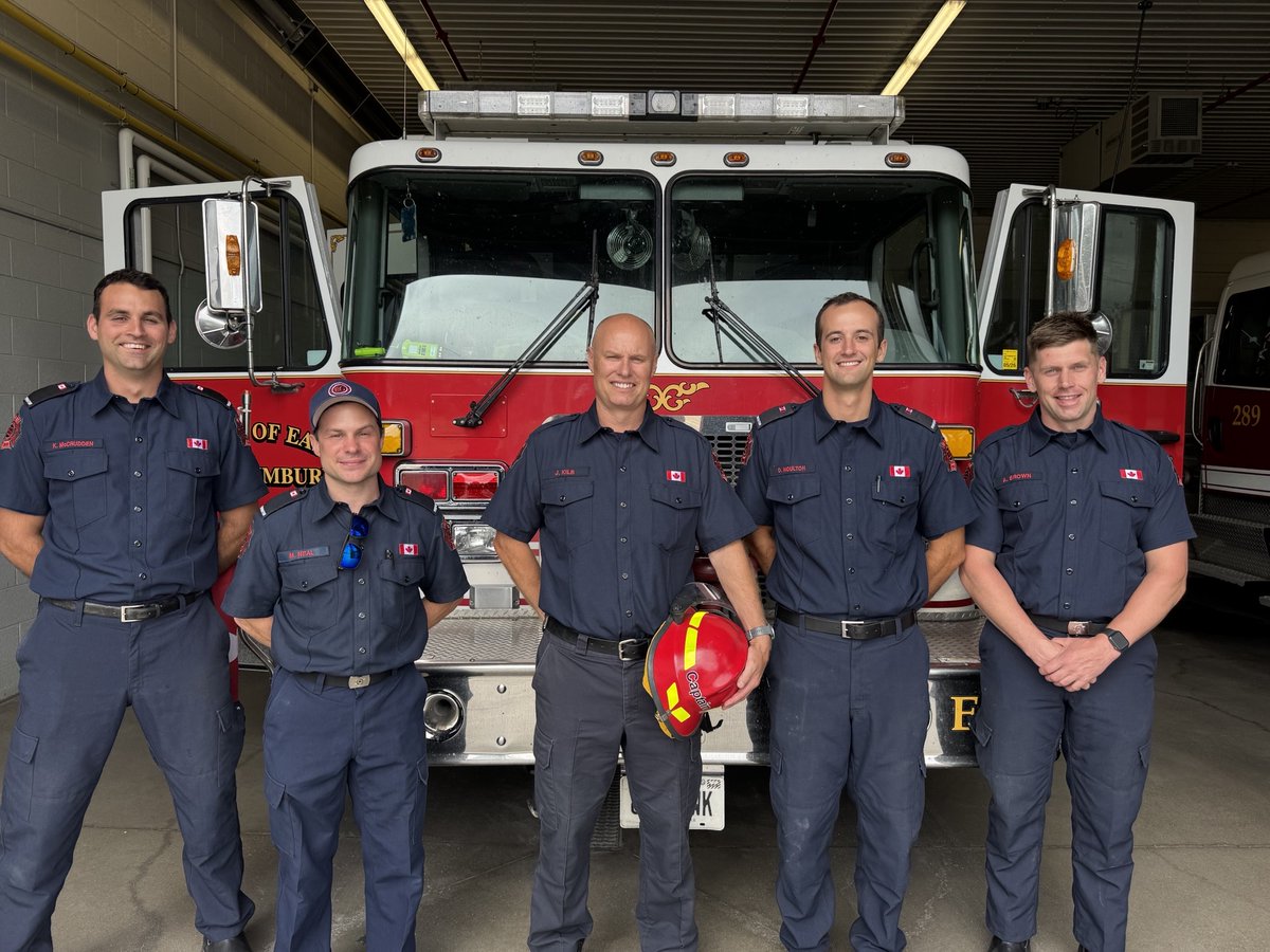 Congratulations to Jeffery Kilb on being promoted to Captain. 

Captain Kilb joined EGFES as a Paid-on-Call firefighter in September of 2007 and qualified to act as Captain in 2015. Jeff has been acting in the role of Captain on a continuous basis since early 2024 assigned to C