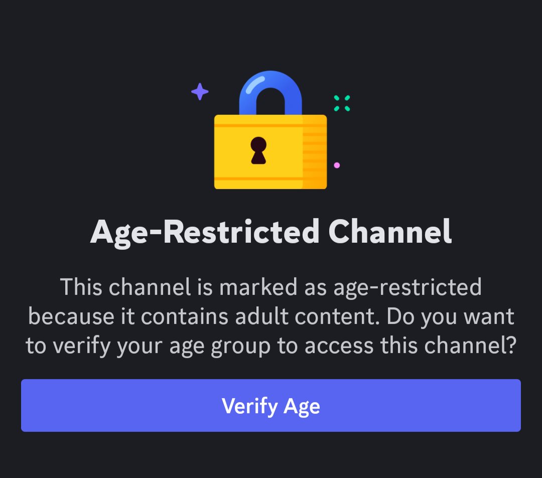 MaruMalandra's tweet image. the new UK online laws have locked me out of my own discord server's 18+ channel unless I show photo ID lmao