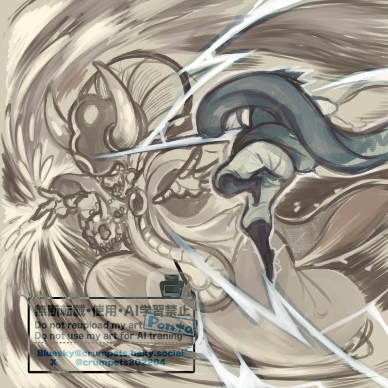 crumpets202204's tweet image. 今ドラクエ3の勇者の挑戦を聞いて描きたくなったらくがき
ドラクエの曲はどれも格好良い
