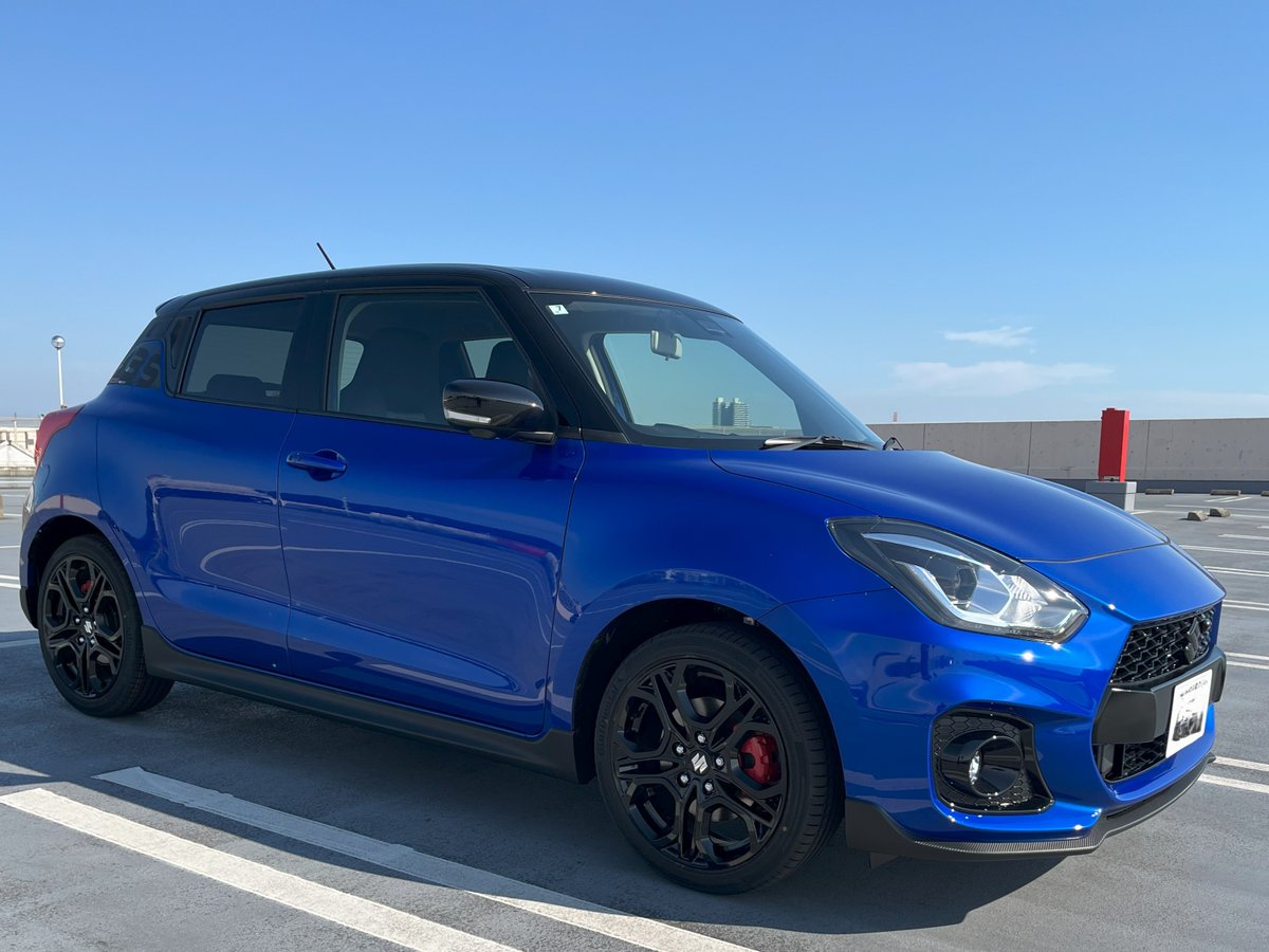 Doc_ZC33S's tweet image. 本日、ZC33Sファイナルエディション納車されました
また、よろしくお願いします
#ZC33S
#スイフトスポーツファイナルエディション