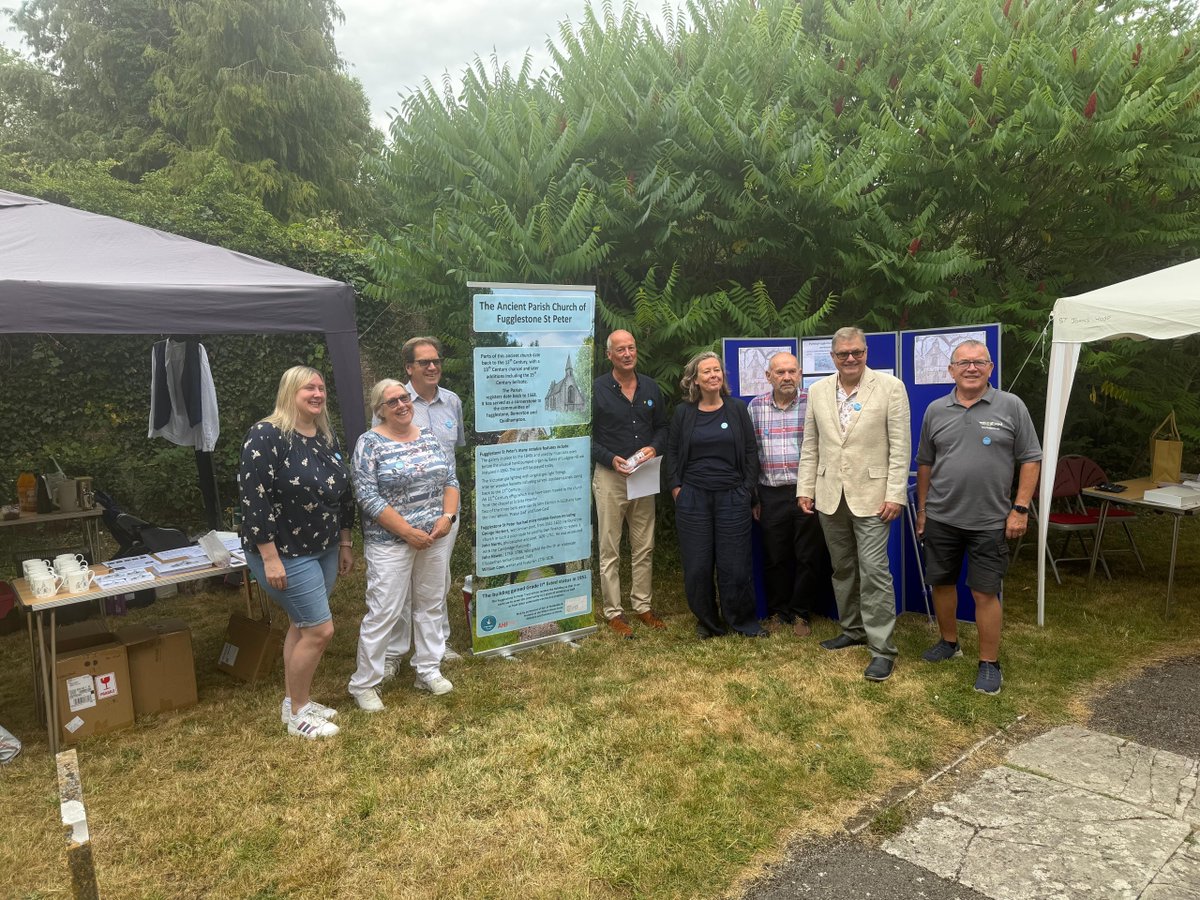EntrainSpace's tweet image. On Saturday Kenny attended the public launch of the Sunrise Project, which aims to restore the stunning 13th Century St Peter’s Church in Fugglestone, Wilton.
The open-day gave everyone a rare chance to step inside this beautiful, historic church — complete with its gas lamps,…