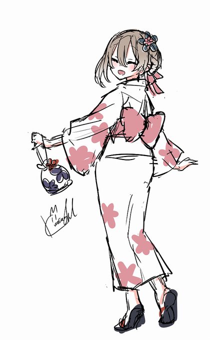 くおんちゃん浴衣とかどうですか 