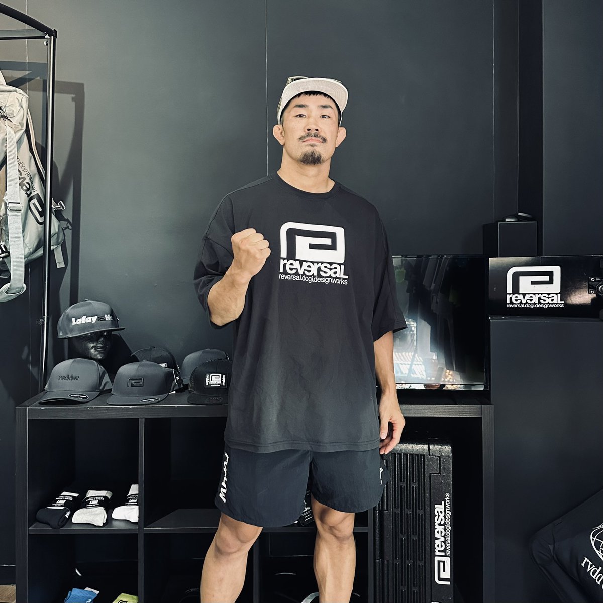 rvddwサポート芦田崇宏選手（BRAVE GYM）ご来店いただきました。芦田選手は7月27日（日）「超RIZIN.4 真夏の喧嘩祭り」に出場いたします。#rvddw
