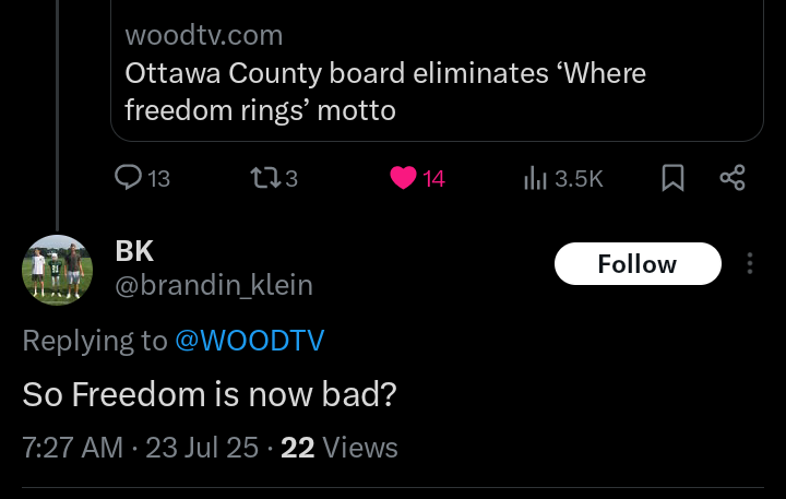 This is how to show everyone you think irrationally. The founding fathers already established the obvious which is freedom. Any critical thinker can see right thru this nonsense.