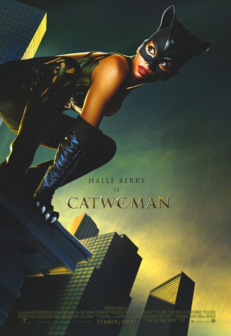 BatQuinn5801's tweet image. Happy 21st anniversary to Catwoman, loosely based on the DC Comics character of the same name. According to Alex Green, the whip master, Halle Berryneeded a week of ninety minute practice sessions before she was able to successfully crack a whip.