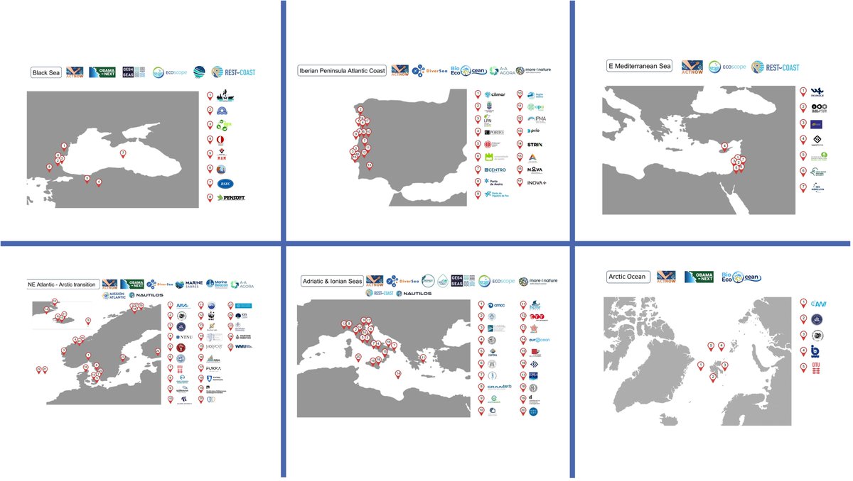 MARCO-BOLO (@marcobolo_eu) on Twitter photo New related project mapping just out!
Our partner <a href="/CiimarUp/">CIIMAR-UP</a> has mapped out 18 EU projects on marine biodiversity monitoring across Europe. Lots of overlap, shared case studies, and potential for collaboration!
πΊοΈ Includes maps, tables & summaries
π marcobolo-project.eu/marco-bolo-relβ¦ New related project mapping just out!
Our partner <a href="/CiimarUp/">CIIMAR-UP</a> has mapped out 18 EU projects on marine biodiversity monitoring across Europe. Lots of overlap, shared case studies, and potential for collaboration!
πΊοΈ Includes maps, tables & summaries
π marcobolo-project.eu/marco-bolo-relβ¦
