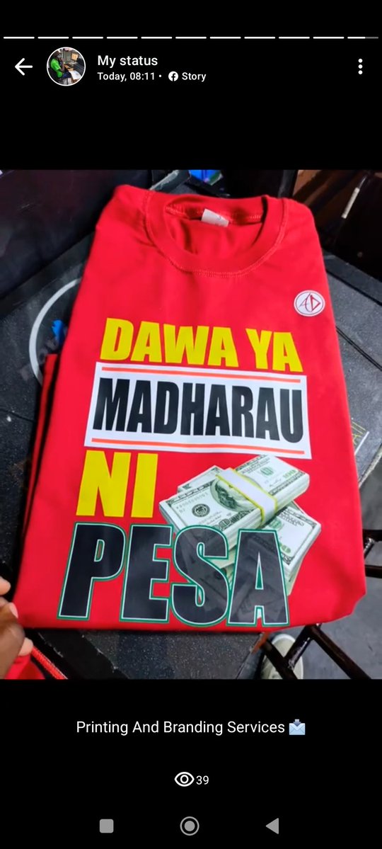 Zile_Collection's tweet image. All my enemies are suffering 

WhatsApp 0773826278
Or Call 0705744142
#ZileDesigns We Deliver