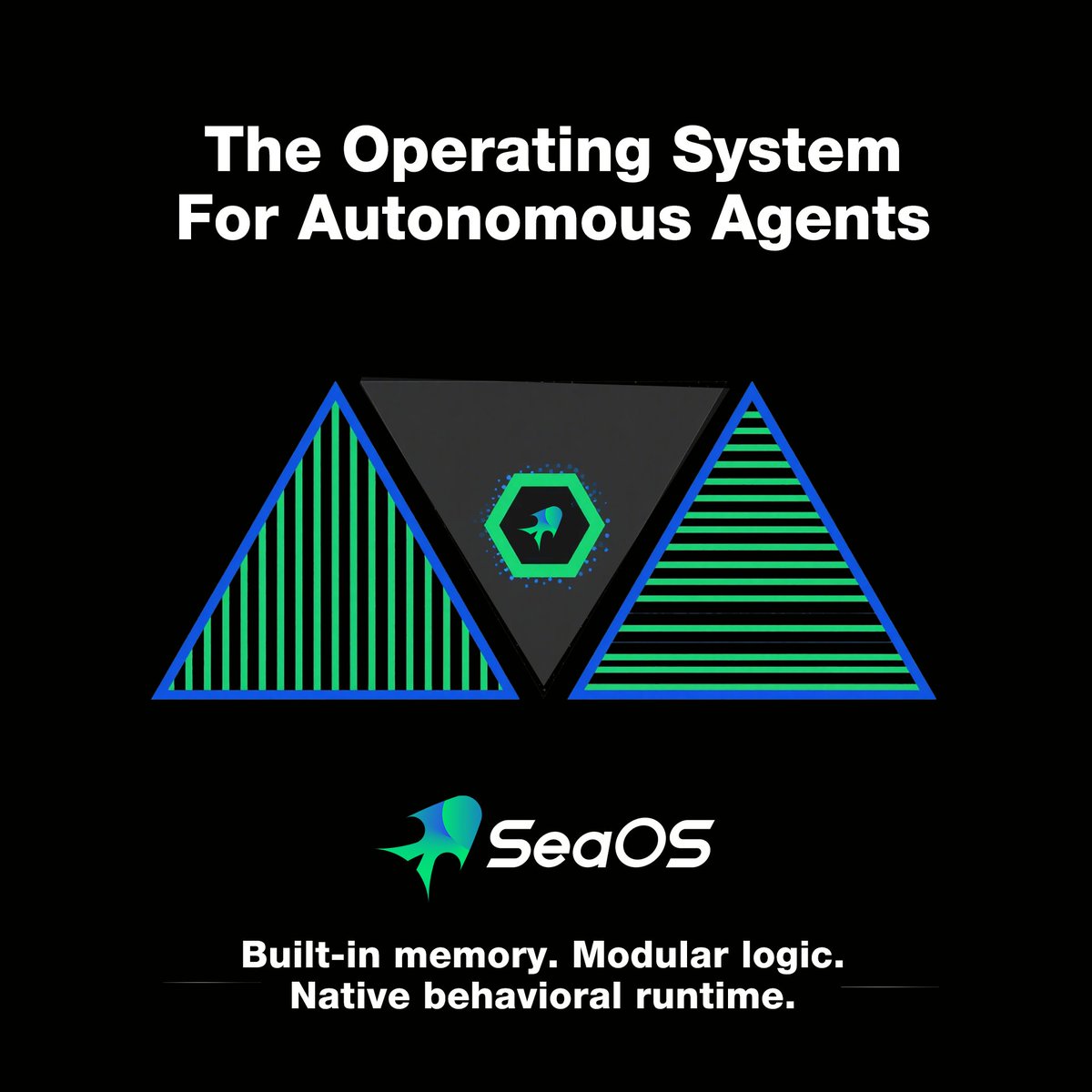 seaos_labs's tweet image. 🧠 Most chains execute logic. That era is over.
Autonomous agents don’t just compute — they behave, evolve, and coordinate.
SeaOS is the first execution layer built natively for smart agents.
Not middleware. Not patchwork. A new behavioral substrate for machine-driven…