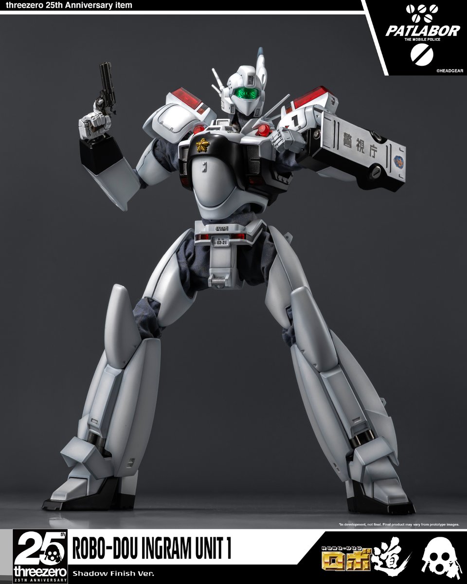 threezeroHK's tweet image. 【Pre-order the ROBO-DOU Ingram Unit 1 Shadow Finish Ver. NOW!】
The ROBO-DOU Ingram Unit 1 Shadow Finish Ver. threezero is now available for pre-order at ACGHK 2025! Limited to 80 pieces, available only while supplies last. Please stay tuned for updates on future sales details.…